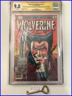 Wolverine Limited Series #1 2 3 4 Lot All CGC 9.8 Signed 4-9x's & Sketch! X-Men