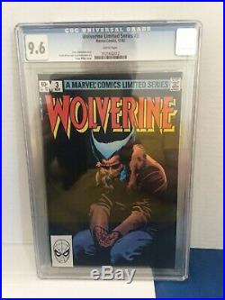 Wolverine Limited Series Lot Set (1-4) All CGC 1982 #1,2,3,4 Frank Miller