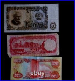World Paper Money Collection See All Pictures Not Just the First Lot A