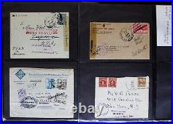 World Stamps AMAZING Postal History Collection Lot of 100+ Covers All Scanned