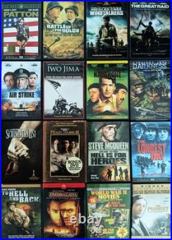 World War II DVD Collection, 18 All WW2 Movies Excellent condition