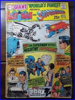 World's Finest comics (1969) Lot of 5 see descripton