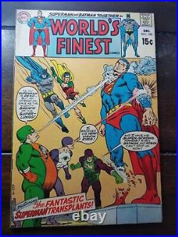 World's Finest comics (1969) Lot of 5 see descripton