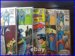 World's Finest comics (1969) Lot of 5 see descripton