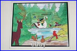 Worldwide 1985-1986 Disney Collection Of Nearly 200 Stamps & 55 Sheets All Mint
