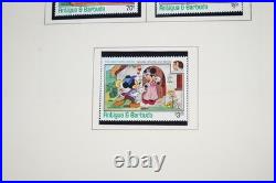 Worldwide 1985-1986 Disney Collection Of Nearly 200 Stamps & 55 Sheets All Mint