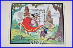 Worldwide 1985-1986 Disney Collection Of Nearly 200 Stamps & 55 Sheets All Mint