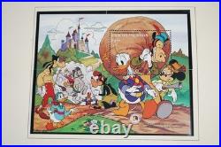 Worldwide 1985-1986 Disney Collection Of Nearly 200 Stamps & 55 Sheets All Mint