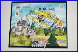 Worldwide 1989-1990 Disney Collection Of 200+ Stamps & 60+ Sheets All Mint