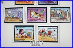 Worldwide 1989-1990 Disney Collection Of 200+ Stamps & 60+ Sheets All Mint