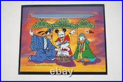 Worldwide Disney 1991 Collection Of 185 Stamps & 70 Sheets All Mint In Album