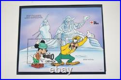 Worldwide Disney 1991 Collection Of 185 Stamps & 70 Sheets All Mint In Album