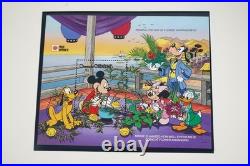 Worldwide Disney 1991 Collection Of 185 Stamps & 70 Sheets All Mint In Album