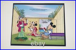 Worldwide Disney 1991 Collection Of 185 Stamps & 70 Sheets All Mint In Album