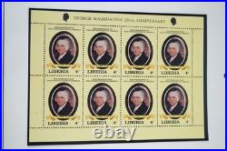 Worldwide Specialized Jfk Collection Of 50 Sheets & 45 Stamps All Mint