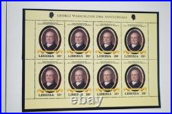 Worldwide Specialized Jfk Collection Of 50 Sheets & 45 Stamps All Mint