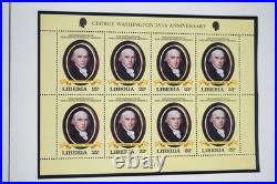 Worldwide Specialized Jfk Collection Of 50 Sheets & 45 Stamps All Mint