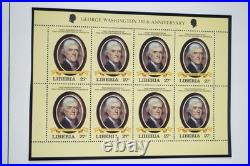 Worldwide Specialized Jfk Collection Of 50 Sheets & 45 Stamps All Mint