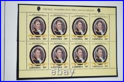 Worldwide Specialized Jfk Collection Of 50 Sheets & 45 Stamps All Mint