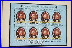 Worldwide Specialized Jfk Collection Of 50 Sheets & 45 Stamps All Mint