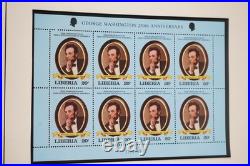 Worldwide Specialized Jfk Collection Of 50 Sheets & 45 Stamps All Mint