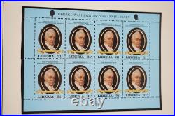 Worldwide Specialized Jfk Collection Of 50 Sheets & 45 Stamps All Mint