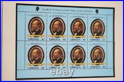 Worldwide Specialized Jfk Collection Of 50 Sheets & 45 Stamps All Mint