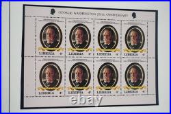 Worldwide Specialized Jfk Collection Of 50 Sheets & 45 Stamps All Mint