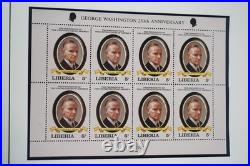 Worldwide Specialized Jfk Collection Of 50 Sheets & 45 Stamps All Mint