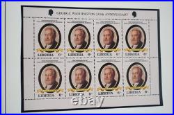 Worldwide Specialized Jfk Collection Of 50 Sheets & 45 Stamps All Mint