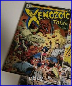 Xenozoic Tales Lot 1-14 1st Prints Mark Schultz All Signed Kitchen Sink