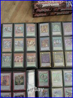 YUGIOH! CARD COLLECTION LOT All MINT/NEAR MINT