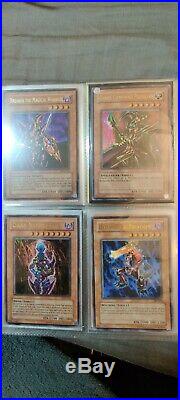 YUGIOH! Old School Binder Collection! 600+ Cards! All Holos Near Mint! LOB B7