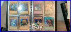 YUGIOH! Old School Binder Collection! 600+ Cards! All Holos Near Mint! LOB B7