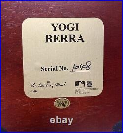 Yankees YOGI BERRA Danbury Mint All Star Figurine MINT LTD ED NO BOX Catch