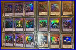 Yu-Gi-OH! Cards Ultra Rare Mint Collection ALL! Gold Title Holos Folder Inc