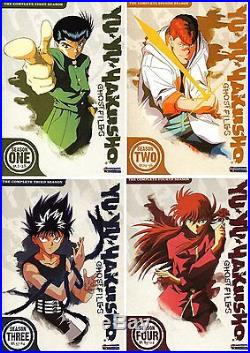 Yu Yu Hakusho Ghost Files Complete Series All Season 1-4 Anime Collection Lot TV