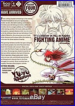 Yu Yu Hakusho Ghost Files Complete Series All Season 1-4 Anime Collection Lot TV