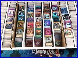 Yugioh 1000 Cards All Holographic Foil Collection Box! Binder & Deck Starter Lot