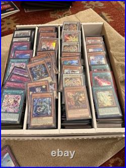 Yugioh ALL HOLO STARTER COLLECTION! Duplicates. THOUSANDS OF SLEEVED CARDS