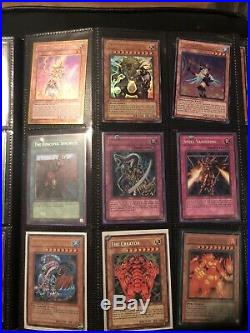 Yugioh All Holo Ultimate Lot Binder Collection! Very High Dollar Cards 360 Holos