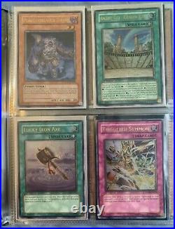 Yugioh Binder Collection with 10 pages, 40 cards total All Near Mint Mint
