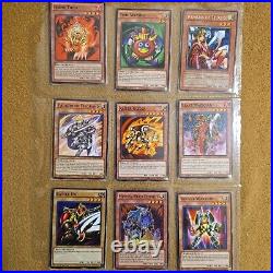 Yugioh Card Collection 207 Cards, All 1996, Most Are 1st Edition, Near Mint