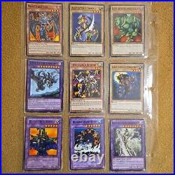 Yugioh Card Collection 207 Cards, All 1996, Most Are 1st Edition, Near Mint