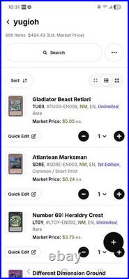 Yugioh Card Lot Instant Collection All NM 480$ Market Value