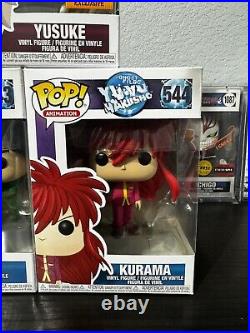 Yuyu Hakusho Funko Pop Full Set. All Pops Are Mint. Shipped With Pop Stacks