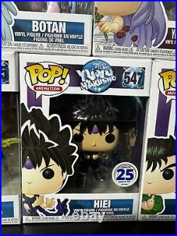 Yuyu Hakusho Funko Pop Full Set. All Pops Are Mint. Shipped With Pop Stacks