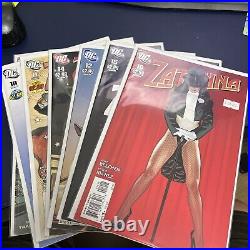 ZATANNA #10, 11, 12, 14, 15, 16 Adam Hughes Cover Lot VHTF VF Condition