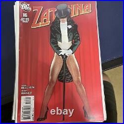 ZATANNA #10, 11, 12, 14, 15, 16 Adam Hughes Cover Lot VHTF VF Condition