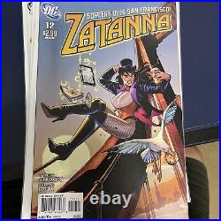 ZATANNA #10, 11, 12, 14, 15, 16 Adam Hughes Cover Lot VHTF VF Condition